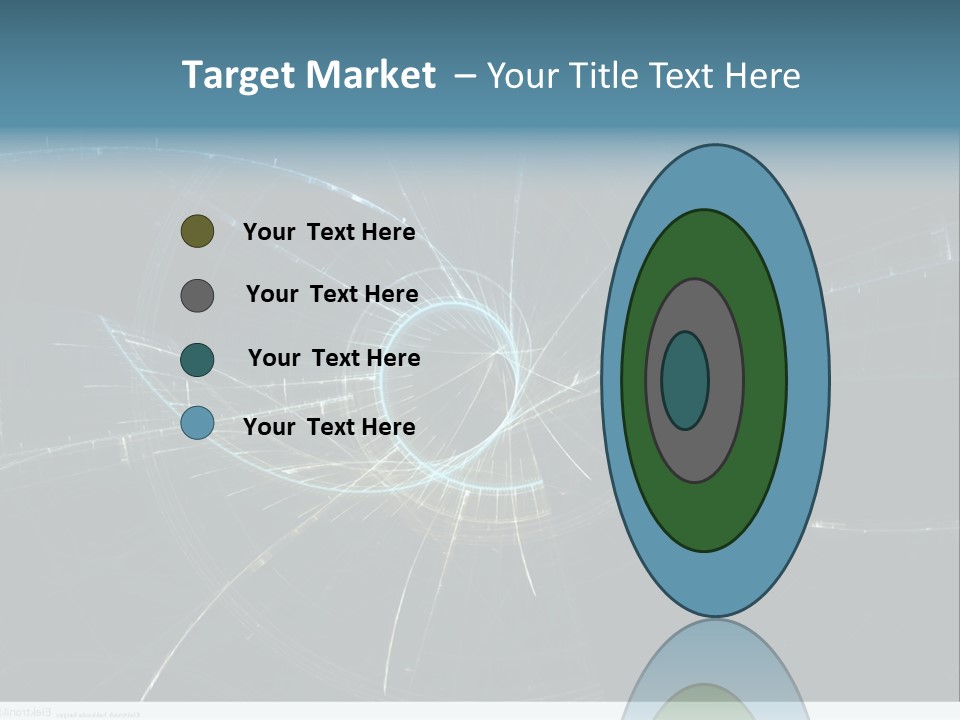 Ornament Strings Illustration PowerPoint Template