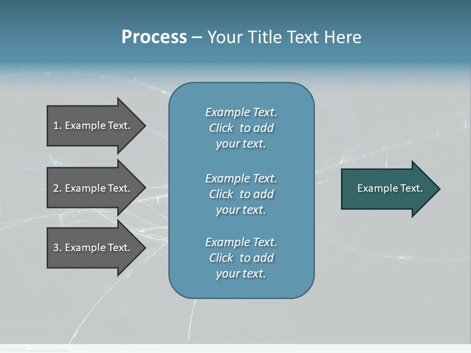Ornament Strings Illustration PowerPoint Template