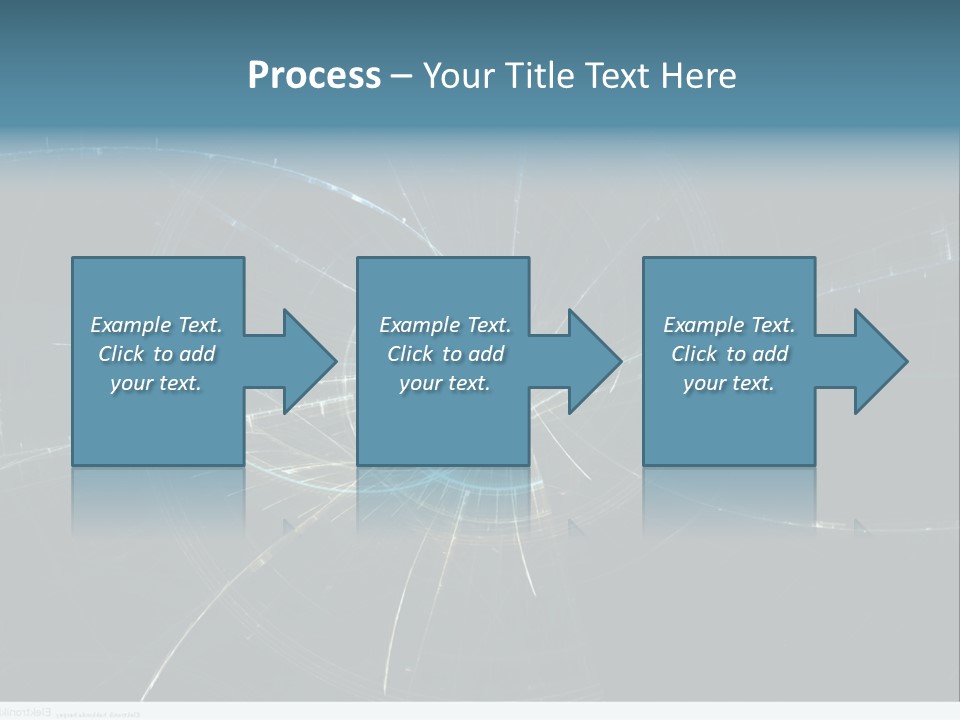 Ornament Strings Illustration PowerPoint Template
