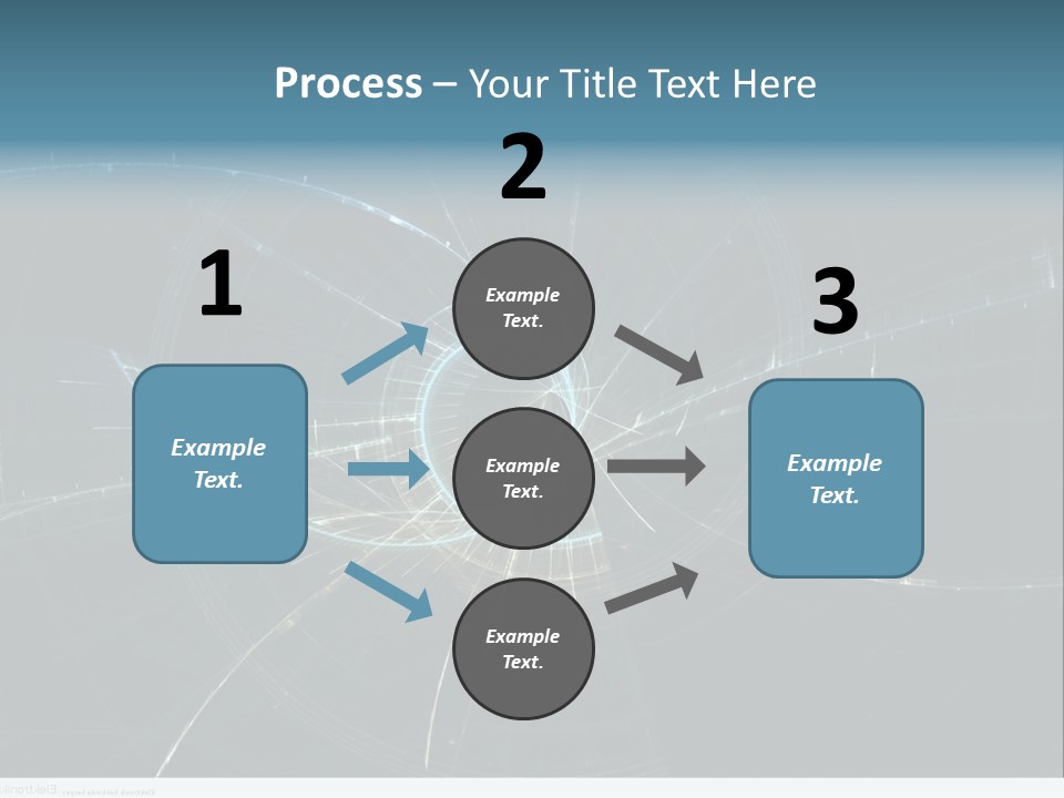 Ornament Strings Illustration PowerPoint Template