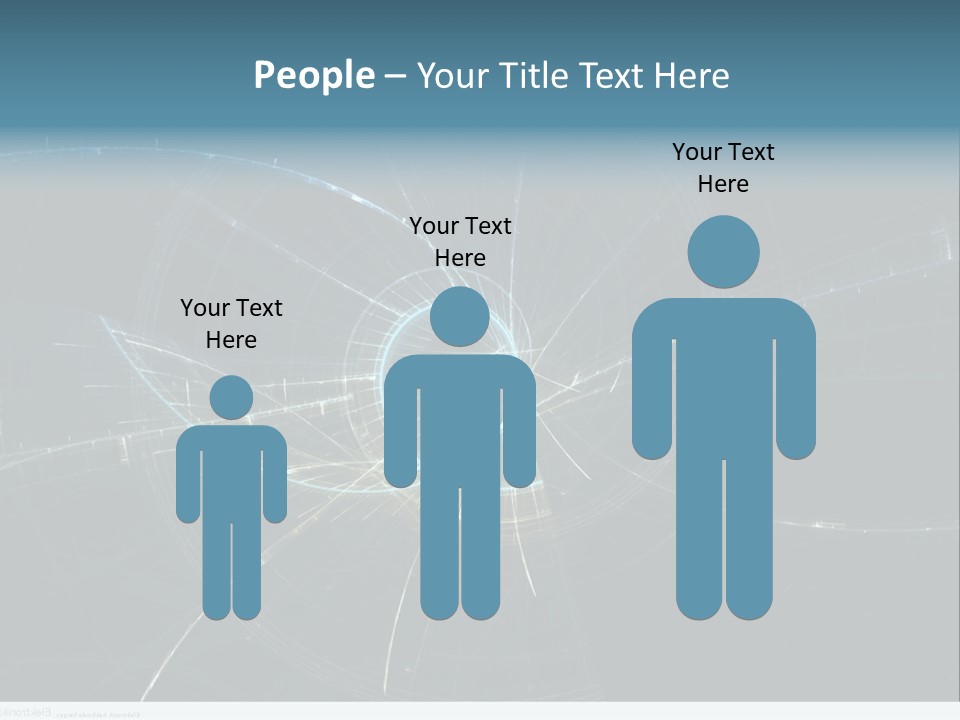 Ornament Strings Illustration PowerPoint Template