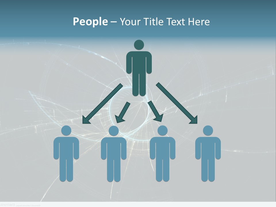 Ornament Strings Illustration PowerPoint Template