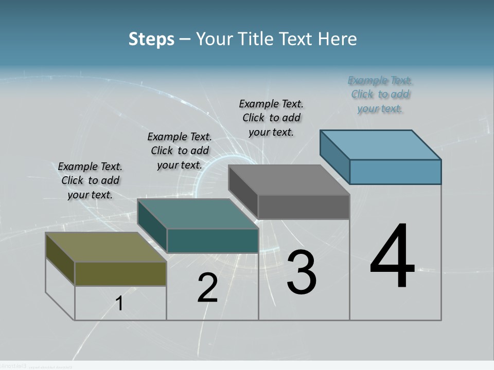 Ornament Strings Illustration PowerPoint Template