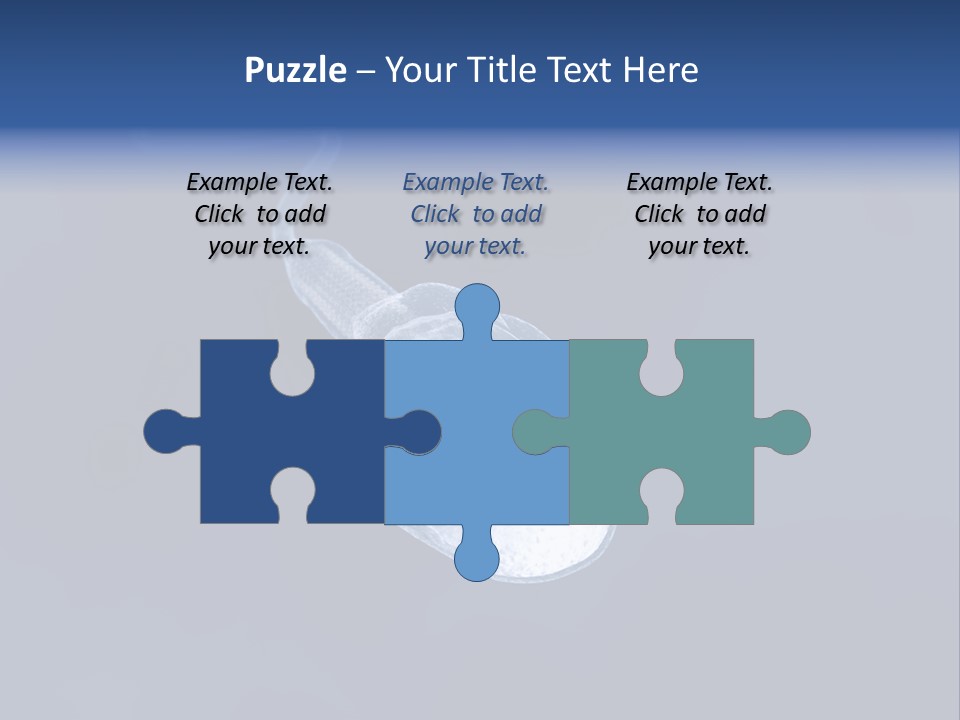 A Computer Mouse With A Blue Background PowerPoint Template