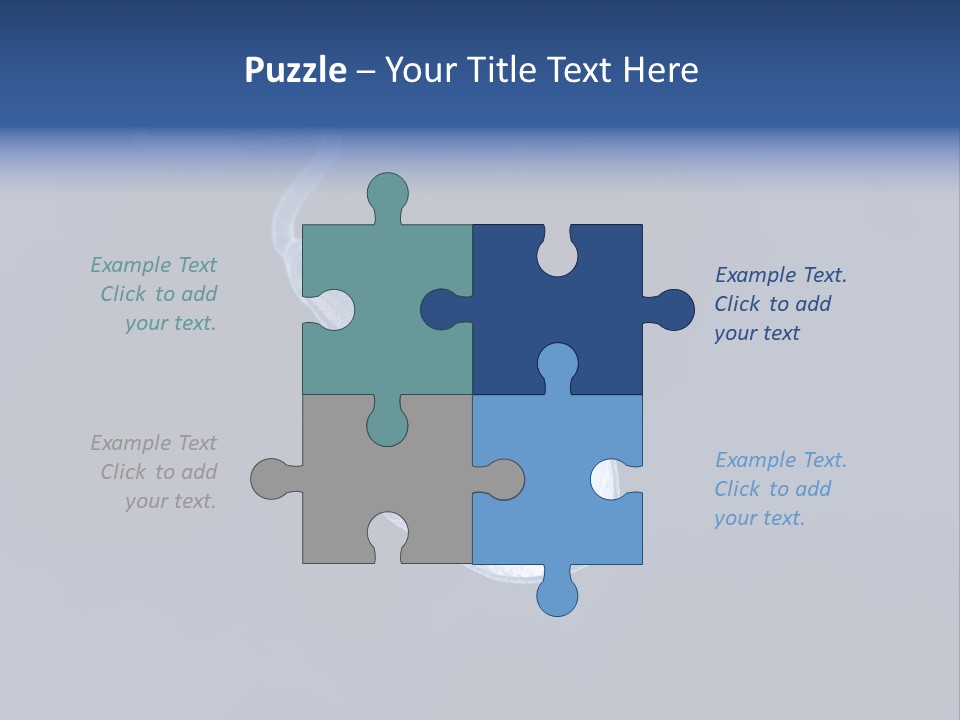 A Computer Mouse With A Blue Background PowerPoint Template