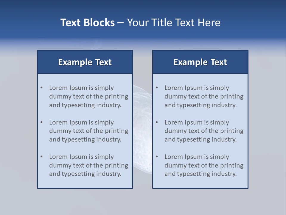 A Computer Mouse With A Blue Background PowerPoint Template