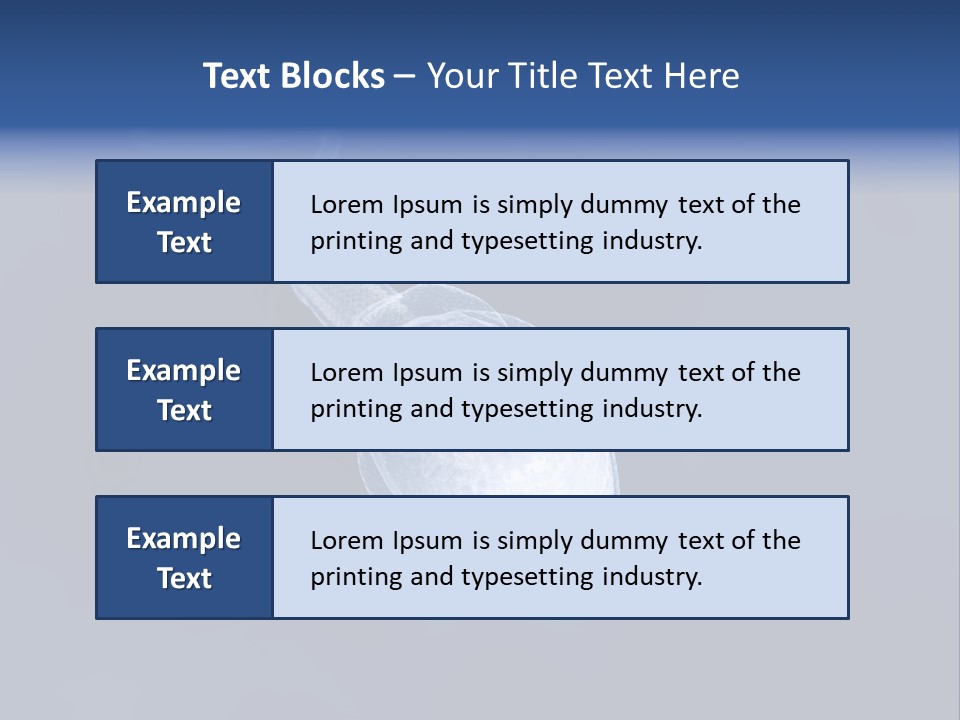 A Computer Mouse With A Blue Background PowerPoint Template