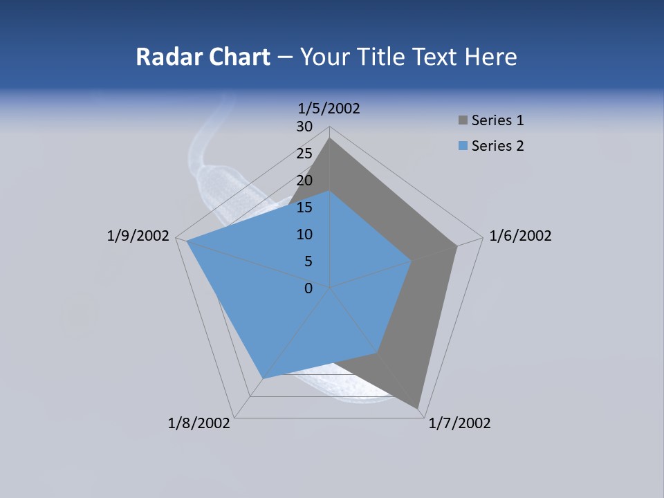 A Computer Mouse With A Blue Background PowerPoint Template