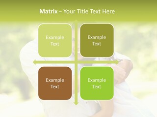 A Man And A Woman Hugging Each Other PowerPoint Template