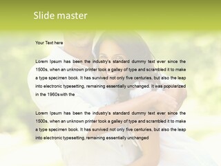 A Man And A Woman Hugging Each Other PowerPoint Template