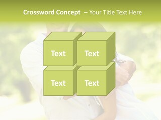 A Man And A Woman Hugging Each Other PowerPoint Template
