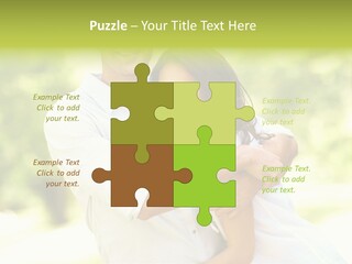 A Man And A Woman Hugging Each Other PowerPoint Template