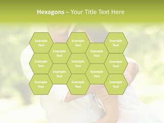 A Man And A Woman Hugging Each Other PowerPoint Template