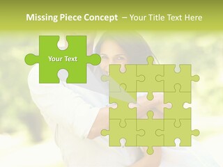 A Man And A Woman Hugging Each Other PowerPoint Template