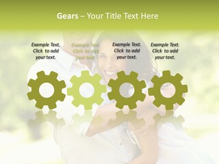 A Man And A Woman Hugging Each Other PowerPoint Template