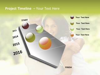 A Man And A Woman Hugging Each Other PowerPoint Template
