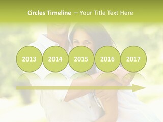 A Man And A Woman Hugging Each Other PowerPoint Template