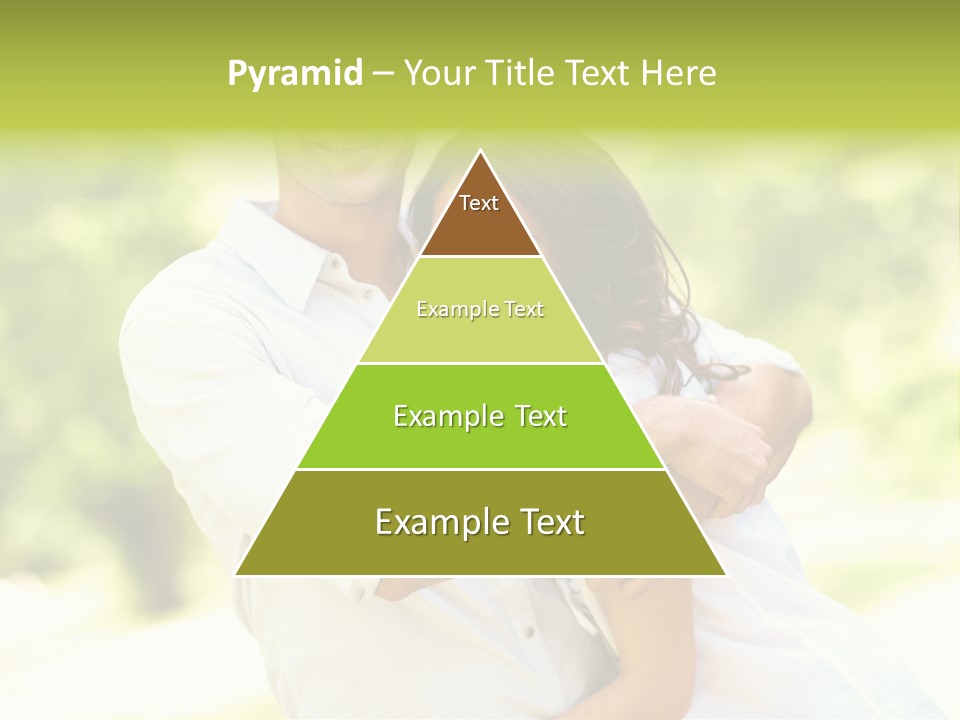 A Man And A Woman Hugging Each Other PowerPoint Template