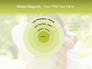 A Man And A Woman Hugging Each Other PowerPoint Template