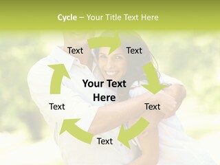 A Man And A Woman Hugging Each Other PowerPoint Template