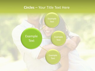 A Man And A Woman Hugging Each Other PowerPoint Template
