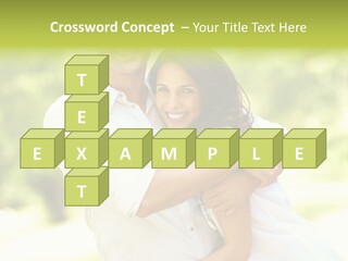 A Man And A Woman Hugging Each Other PowerPoint Template