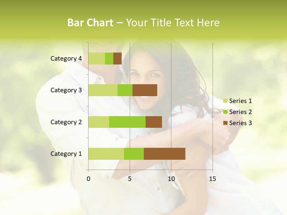 A Man And A Woman Hugging Each Other PowerPoint Template