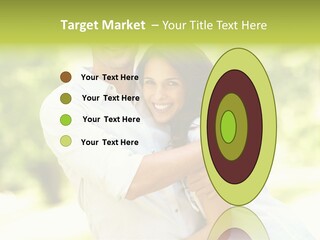 A Man And A Woman Hugging Each Other PowerPoint Template