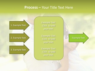 A Man And A Woman Hugging Each Other PowerPoint Template