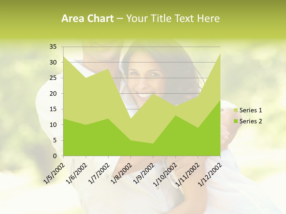 A Man And A Woman Hugging Each Other PowerPoint Template