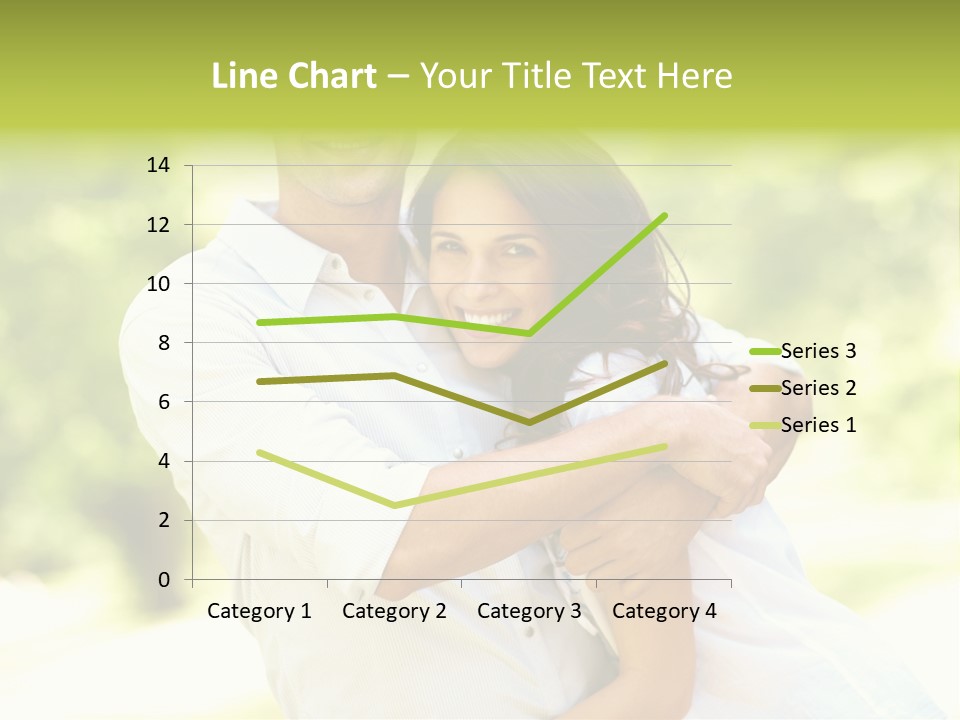 A Man And A Woman Hugging Each Other PowerPoint Template