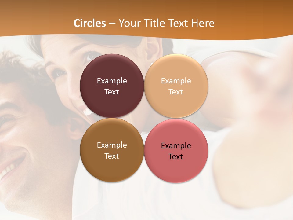 A Man And Woman Laying On Top Of Each Other PowerPoint Template