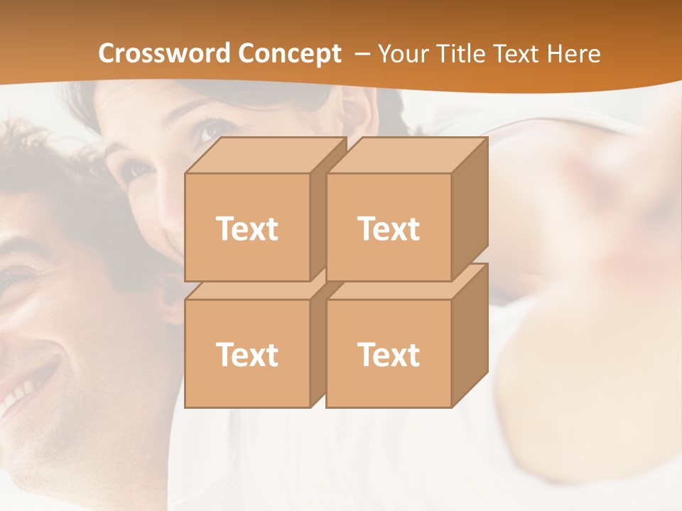 A Man And Woman Laying On Top Of Each Other PowerPoint Template