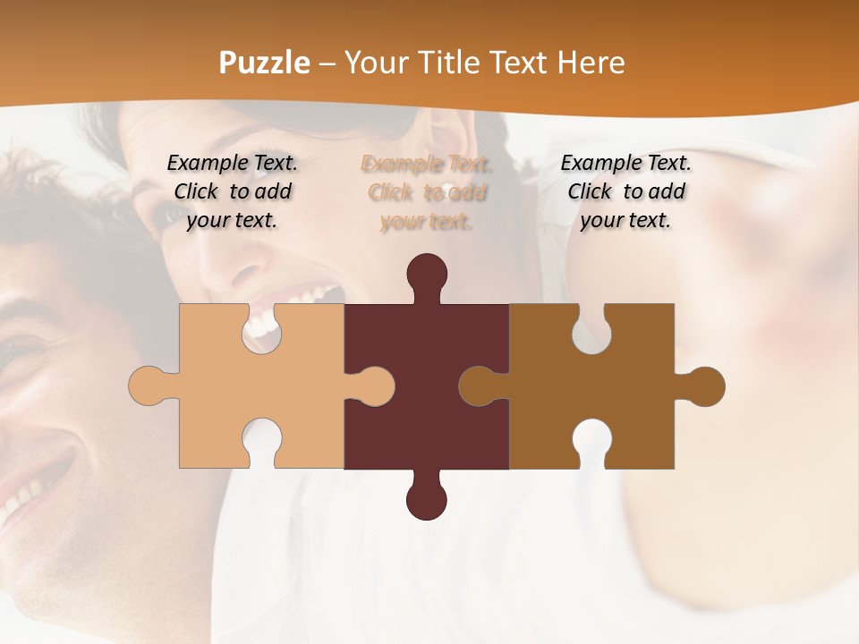 A Man And Woman Laying On Top Of Each Other PowerPoint Template