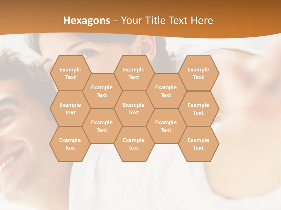 A Man And Woman Laying On Top Of Each Other PowerPoint Template