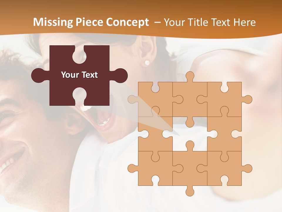 A Man And Woman Laying On Top Of Each Other PowerPoint Template