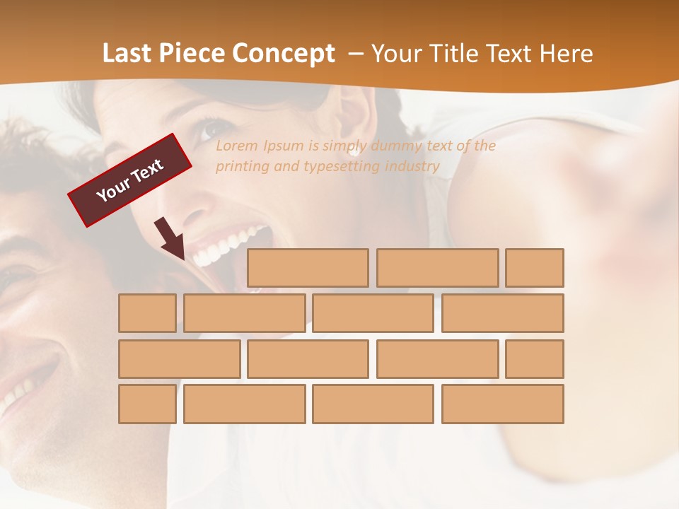 A Man And Woman Laying On Top Of Each Other PowerPoint Template