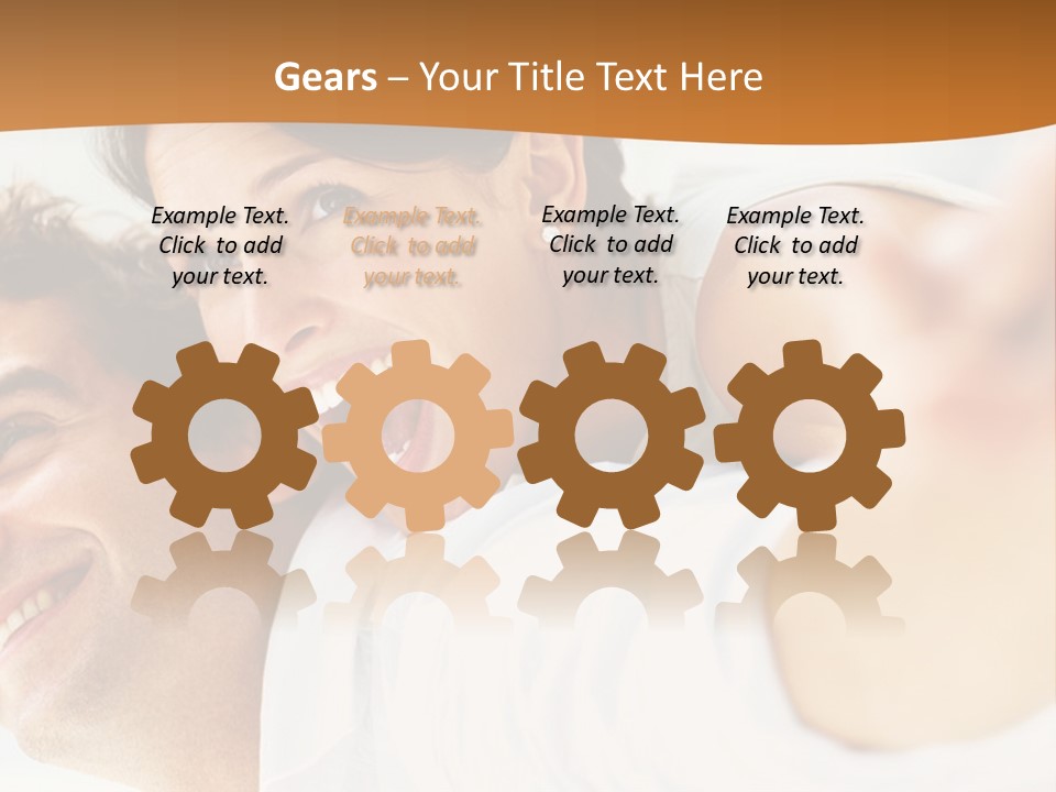 A Man And Woman Laying On Top Of Each Other PowerPoint Template