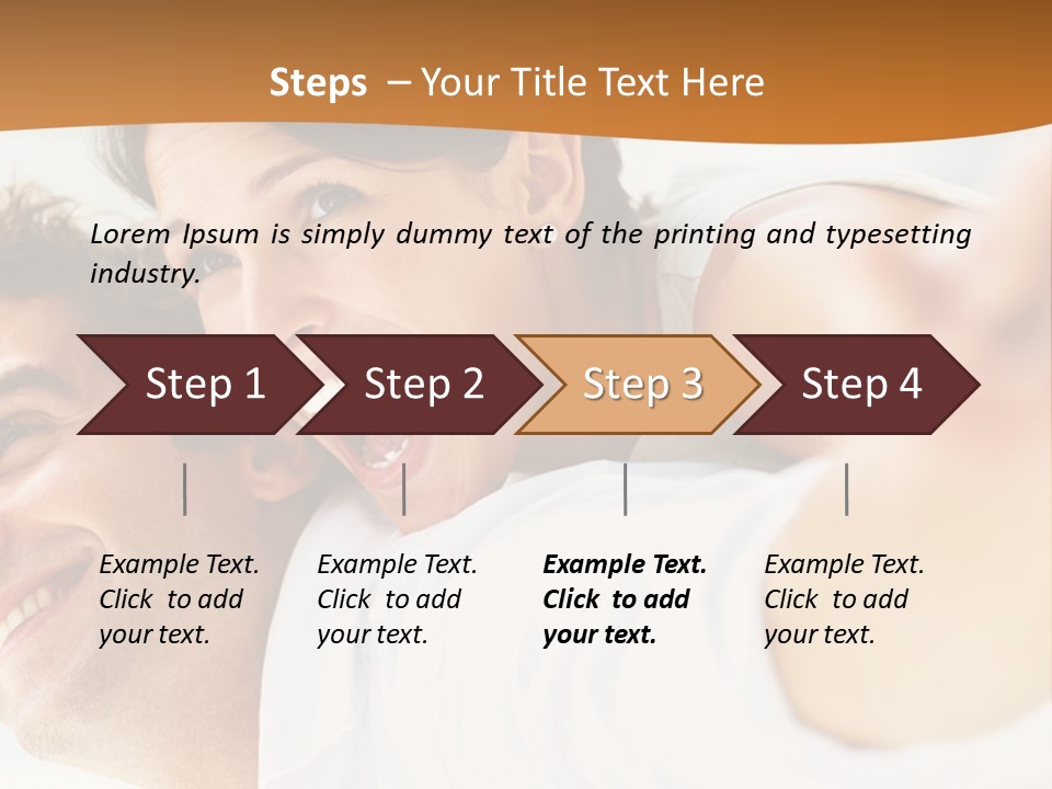 A Man And Woman Laying On Top Of Each Other PowerPoint Template