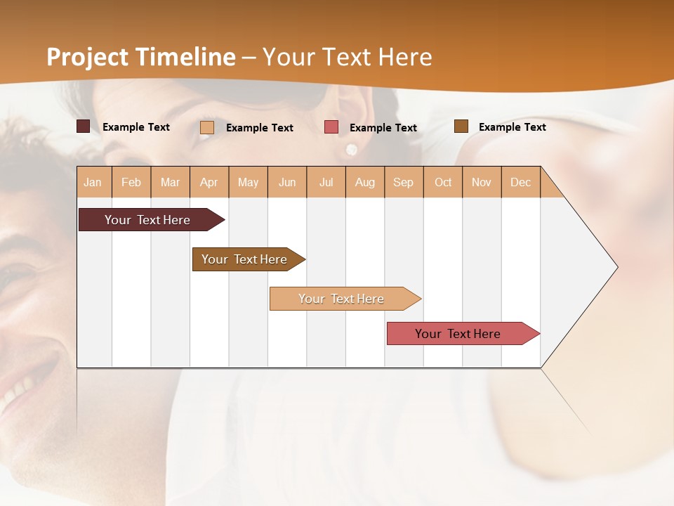 A Man And Woman Laying On Top Of Each Other PowerPoint Template