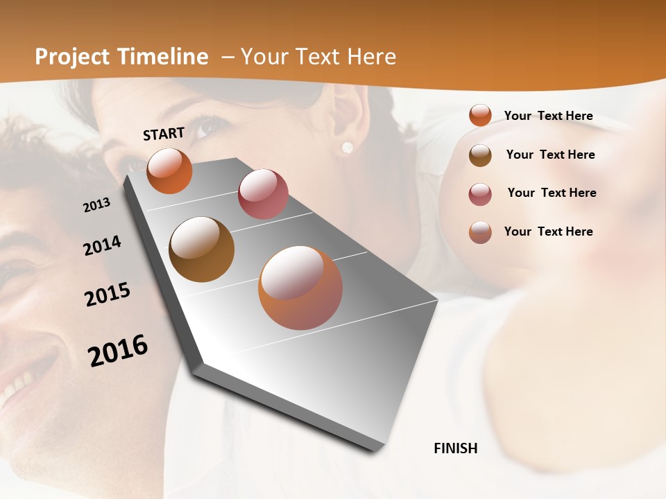 A Man And Woman Laying On Top Of Each Other PowerPoint Template
