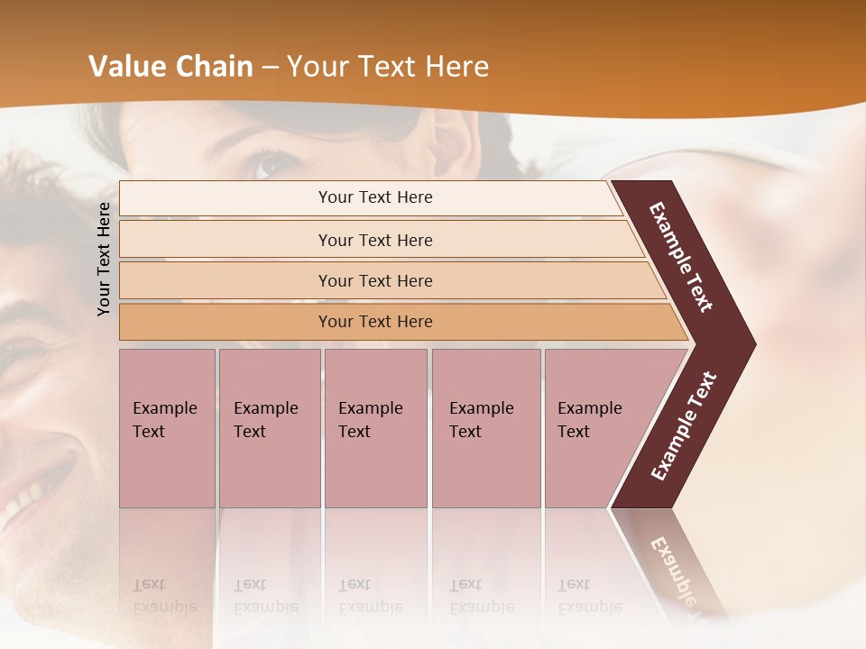 A Man And Woman Laying On Top Of Each Other PowerPoint Template