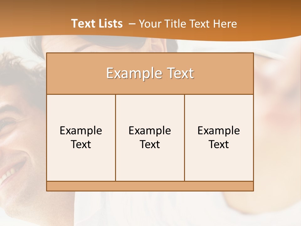 A Man And Woman Laying On Top Of Each Other PowerPoint Template
