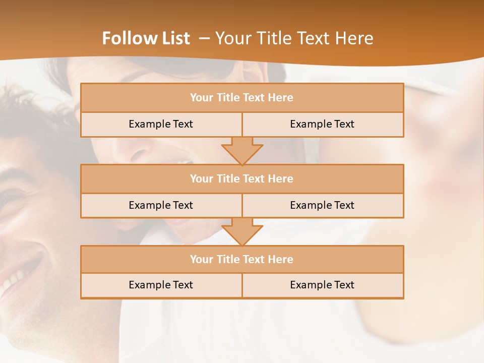 A Man And Woman Laying On Top Of Each Other PowerPoint Template