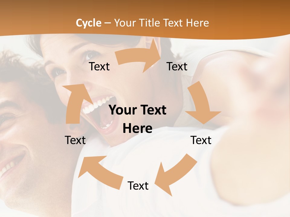 A Man And Woman Laying On Top Of Each Other PowerPoint Template