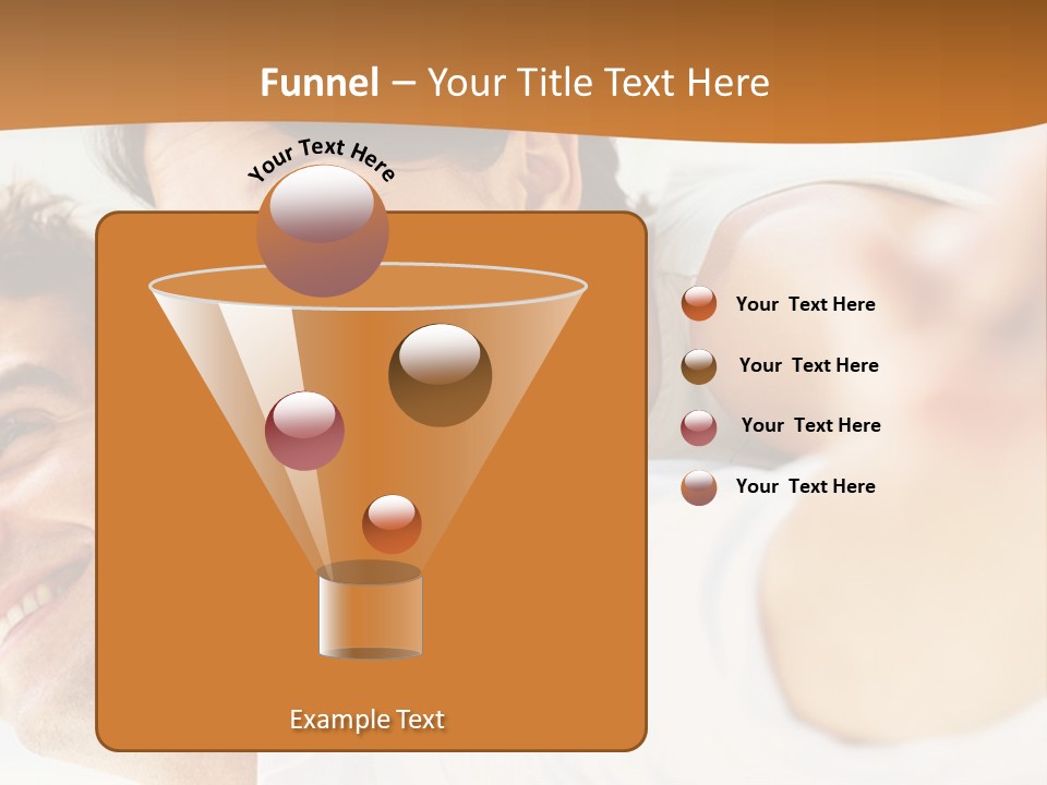 A Man And Woman Laying On Top Of Each Other PowerPoint Template