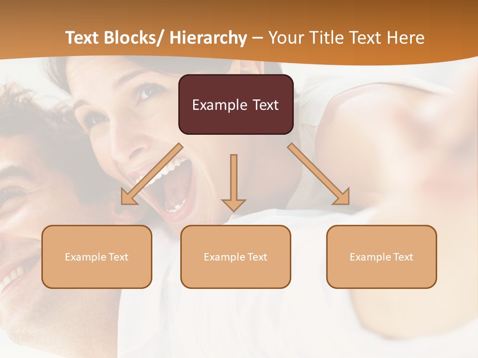 A Man And Woman Laying On Top Of Each Other PowerPoint Template