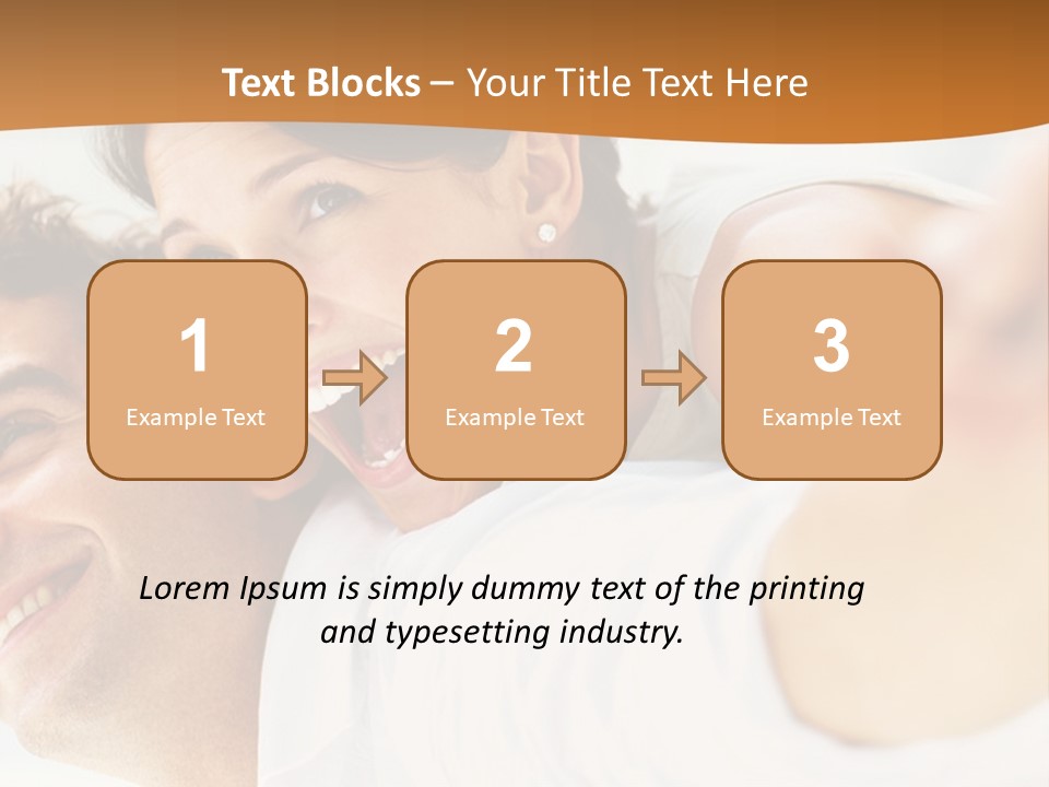A Man And Woman Laying On Top Of Each Other PowerPoint Template