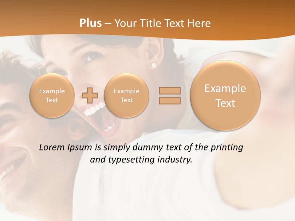 A Man And Woman Laying On Top Of Each Other PowerPoint Template