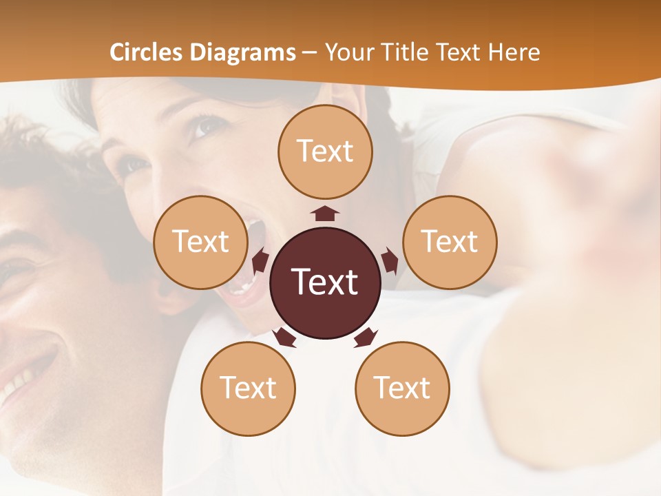 A Man And Woman Laying On Top Of Each Other PowerPoint Template